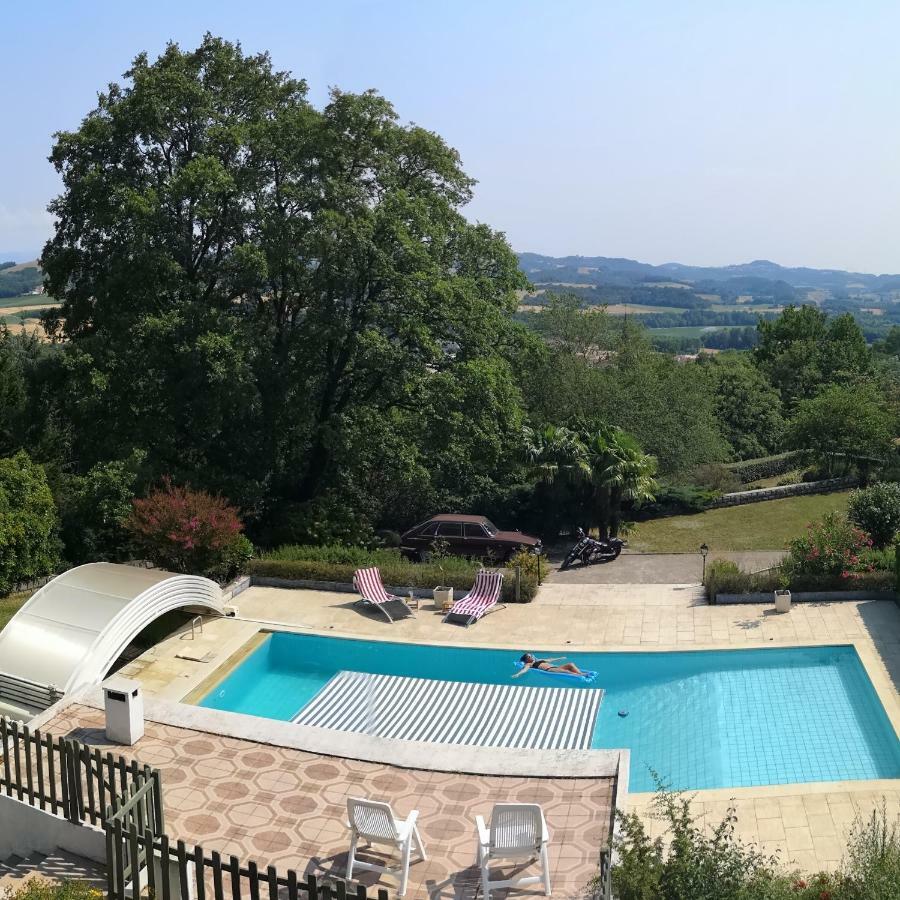 Bellevue Bed and Breakfast Chateauneuf-de-Galaure Exteriör bild
